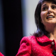South Carolina Gov. Nikki Haley, moderator of the Heritage Action Presidential Candidate Forum, speaks to the crowd Sept. 18, 2015, in Greenville, S.C.
Sean Rayford/Getty Images